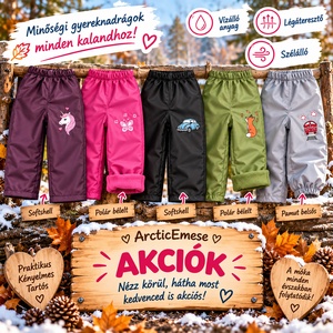 Akciós vízálló gyereknadrágok – ArcticEmese ❤️