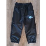 86-OS PAMUT BÉLELT VÍZLEPERGETŐ NADRÁG FEKETE ALAPON AUTÓ HÍMZETT 