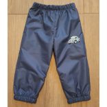 134-ES PAMUT BÉLELT VÍZLEPERGETŐ NADRÁG KÉK ALAPON AUTÓ  HÍMZÉSSEL