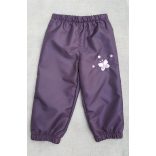  80-AS PAMUT BÉLELT VÍZLEPERGETŐ NADRÁG PADLIZSÁN ALAPON LEPKE HÍMZETT 