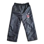 98-AS POLÁR BÉLELT VÍZLEPERGETŐ NADRÁG FEKETE ALAPON MOZDONY HÍMZETT 