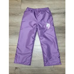   86-OS POLÁR BÉLELT VÍZLEPERGETŐ NADRÁG MÁLYVA ALAPON UNIKORNIS HÍMZETT 