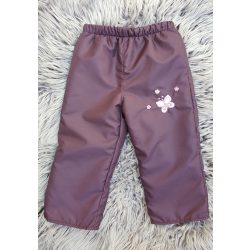   110-ES POLÁR BÉLELT VÍZLEPERGETŐ NADRÁG PADLIZSÁN ALAPON LEPKE HÍMZETT 