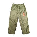 104-ES POLÁR BÉLELT VÍZLEPERGETŐ NADRÁG ZÖLD ALAPON RÓKA HÍMZETT 