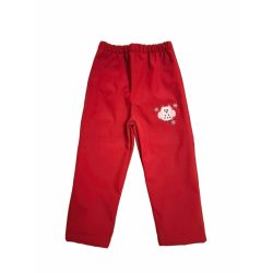  92-ES SOFTSHELL NADRÁG BORDÓ ALAPON  BAGOLY HÍMZETT 