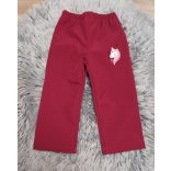  92-ES SOFTSHELL NADRÁG BORDÓ ALAPON  UNIKORNIS HÍMZETT 