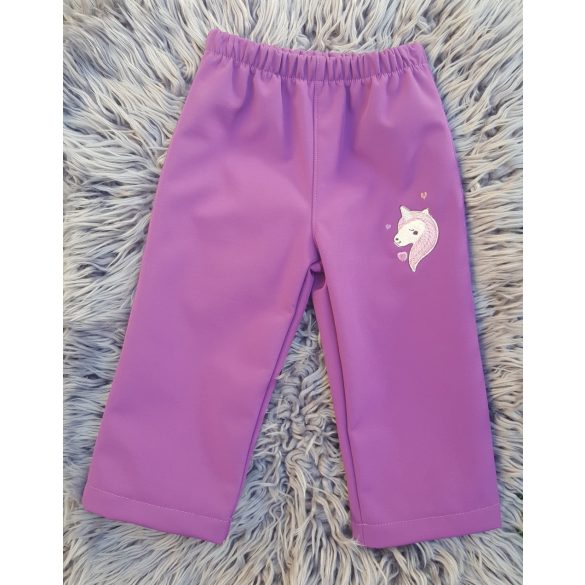  92-ES SOFTSHELL NADRÁG MÁLYVA ALAPON UNIKORNIS HÍMZETT 